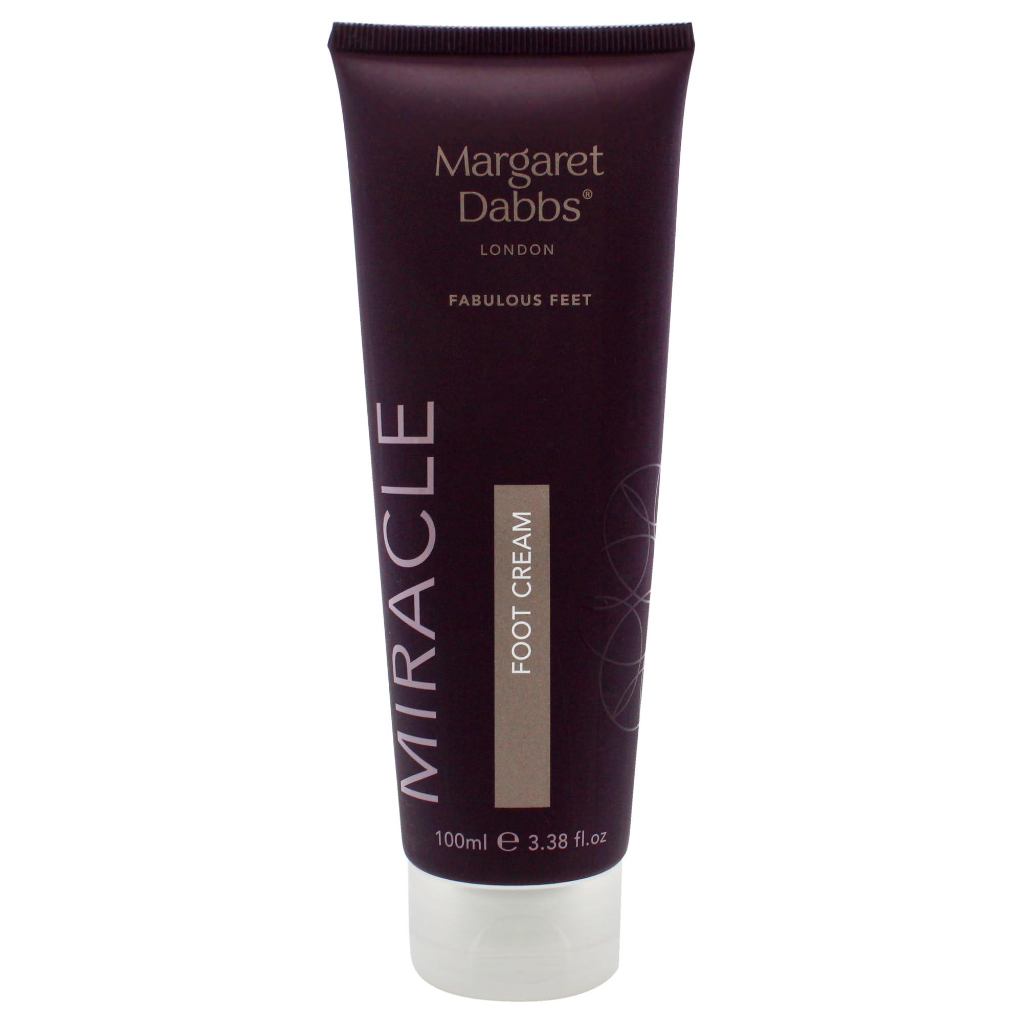 Margaret Dabbs Margaret Dabbs London Miracle Foot Cream - Controls Odor from Excessive Sweating - Protects Damaged Skin and Nails - Cream for Feet - 3.38 oz