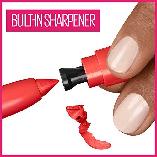 Maybelline New York Maybelline Super Stay Ink Crayon Lipstick Makeup, Precision Tip Matte Lip Crayon with Built-in Sharpener, Longwear Up To 8Hrs, Lead The Way, Pink Beige, 1 Count