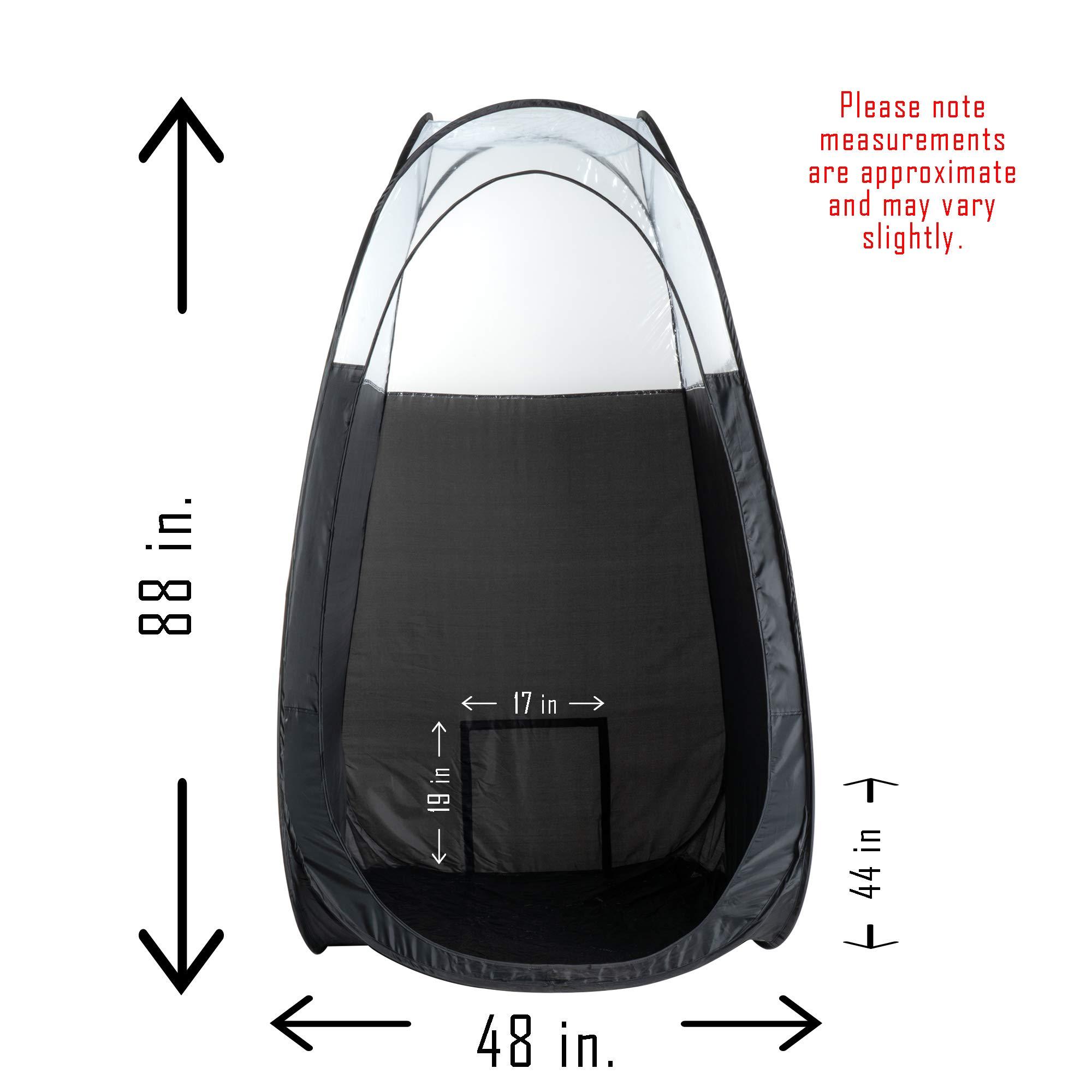 Naked Sun Naked Sun Fascination Spray Tanning Machine with Honey Glow Tanning Solution, Barrier Cream, Prep Spray and Tent (7 Items)