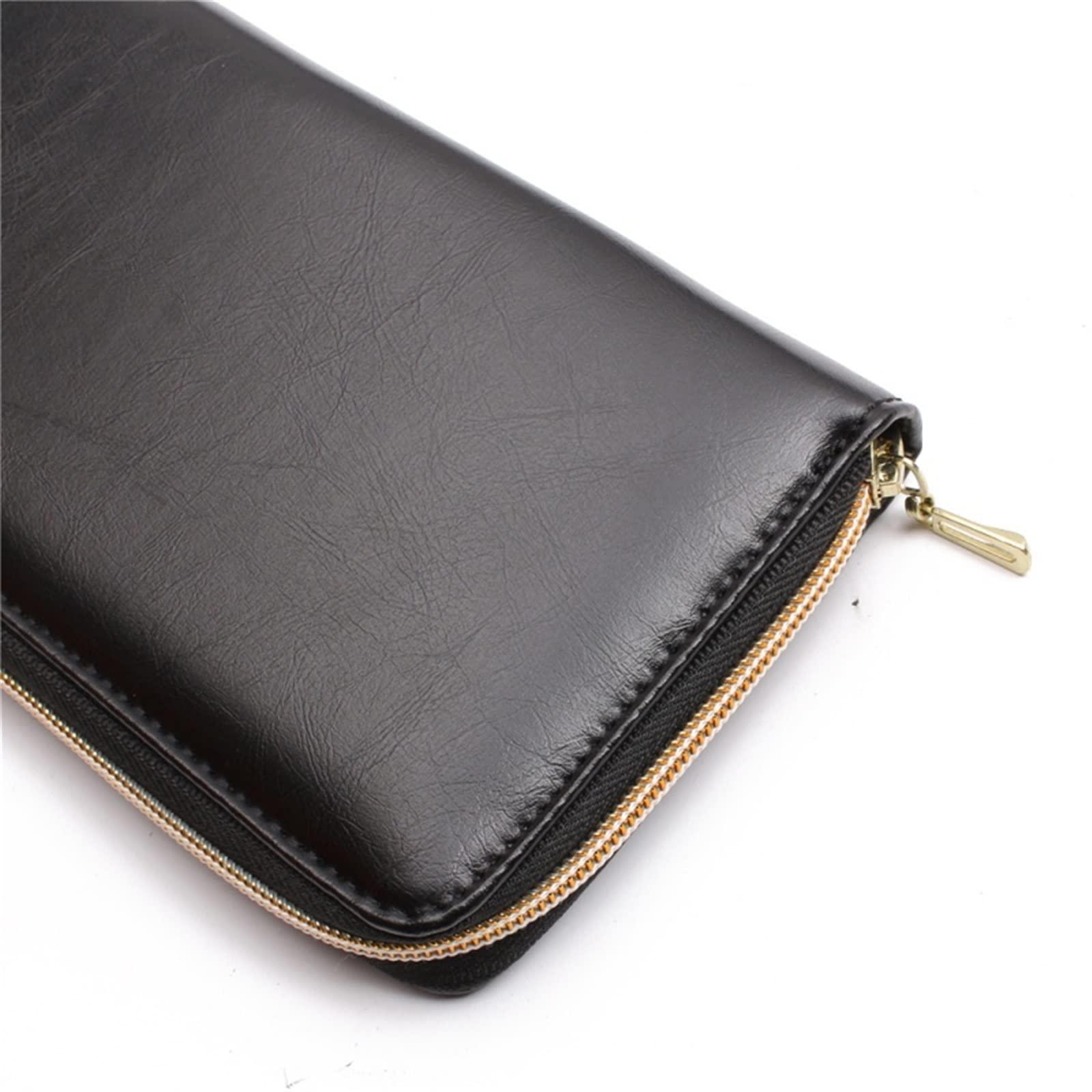 TAPIVA TAPIVA Hair Cutting Shears Hair Scissors Leather Case Hairdressing Scissors Bag Barber Holster Pouch Holder Styling Tool Kit for Shears