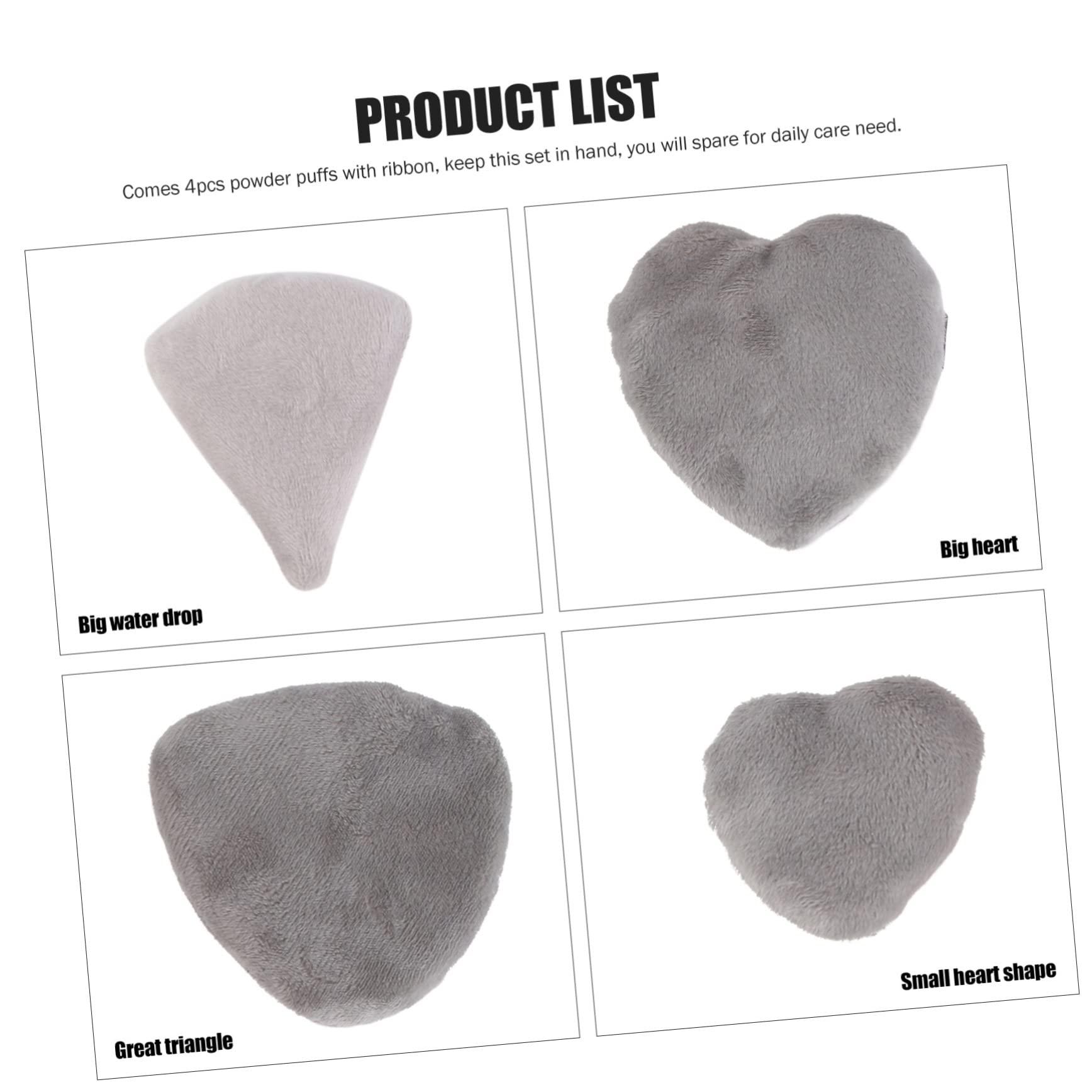 FOMIYES FOMIYES 12 pcs Dry puff Body Powder Puff Makeup Foundation Sponge powder puffs for face powder Puff setting powder puff Cosmetic Puffs makeup set pure cotton wet and dry baby