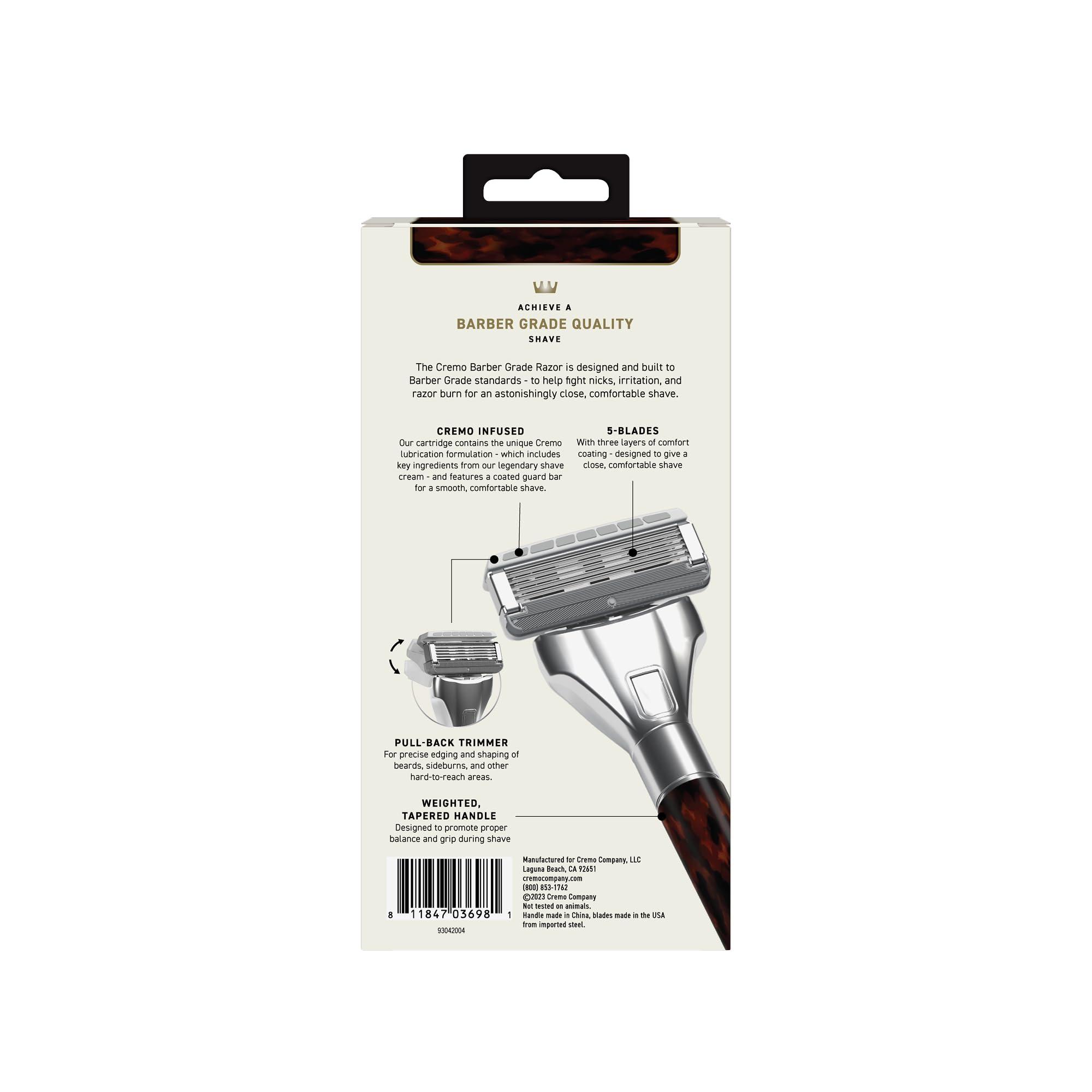 Cremo Cremo Astonishingly Superior Tortoise Shell (Horn) Razor Kit (Packaging May Vary)