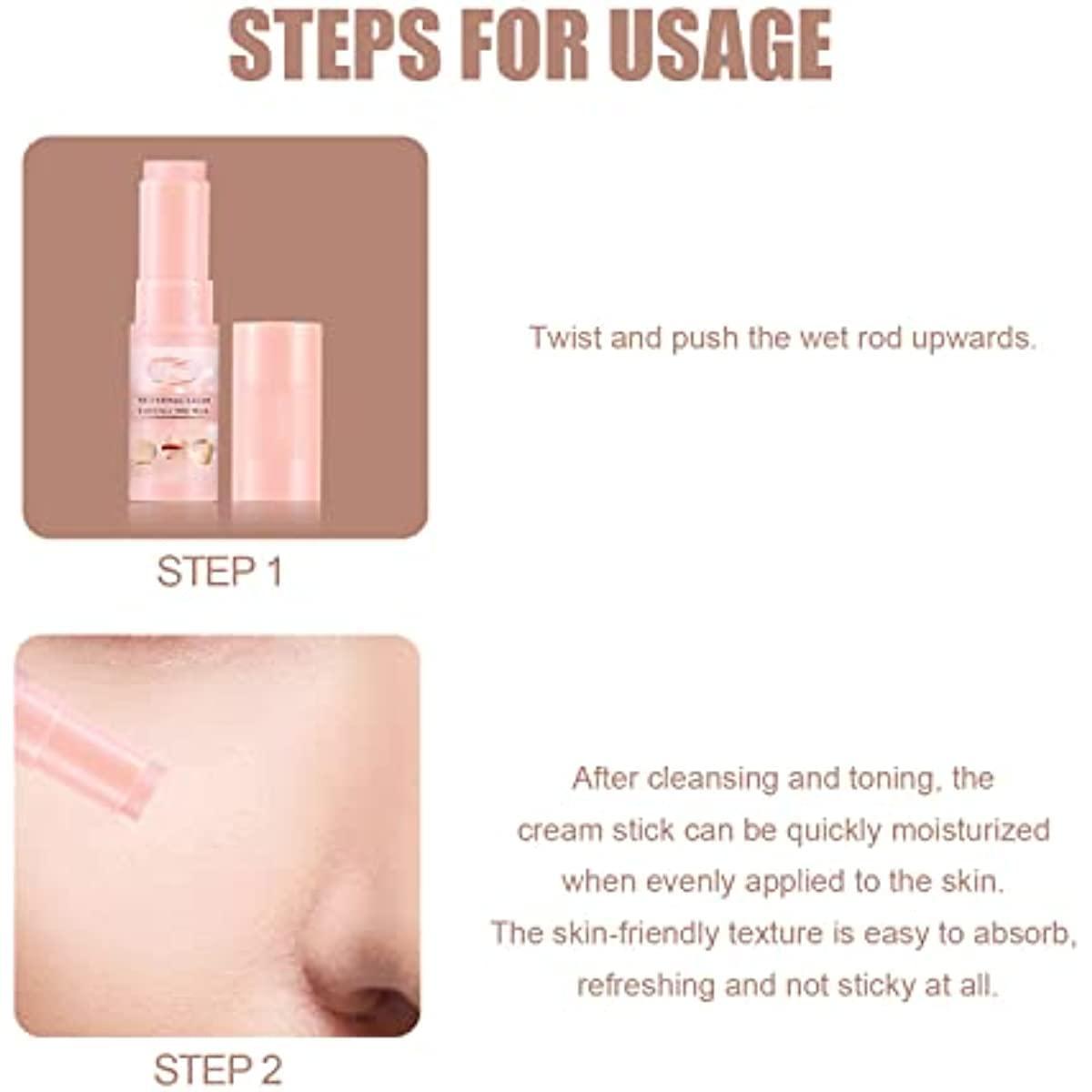 Generic 3PCS Wrinkle Bounce Moisturizing Balm, Wrinkle Multi Balm Stick, Multi-Moisture Balm Stick, Anti-Aging and Anti-Wrinkle Balm Sticks for Face and Neck