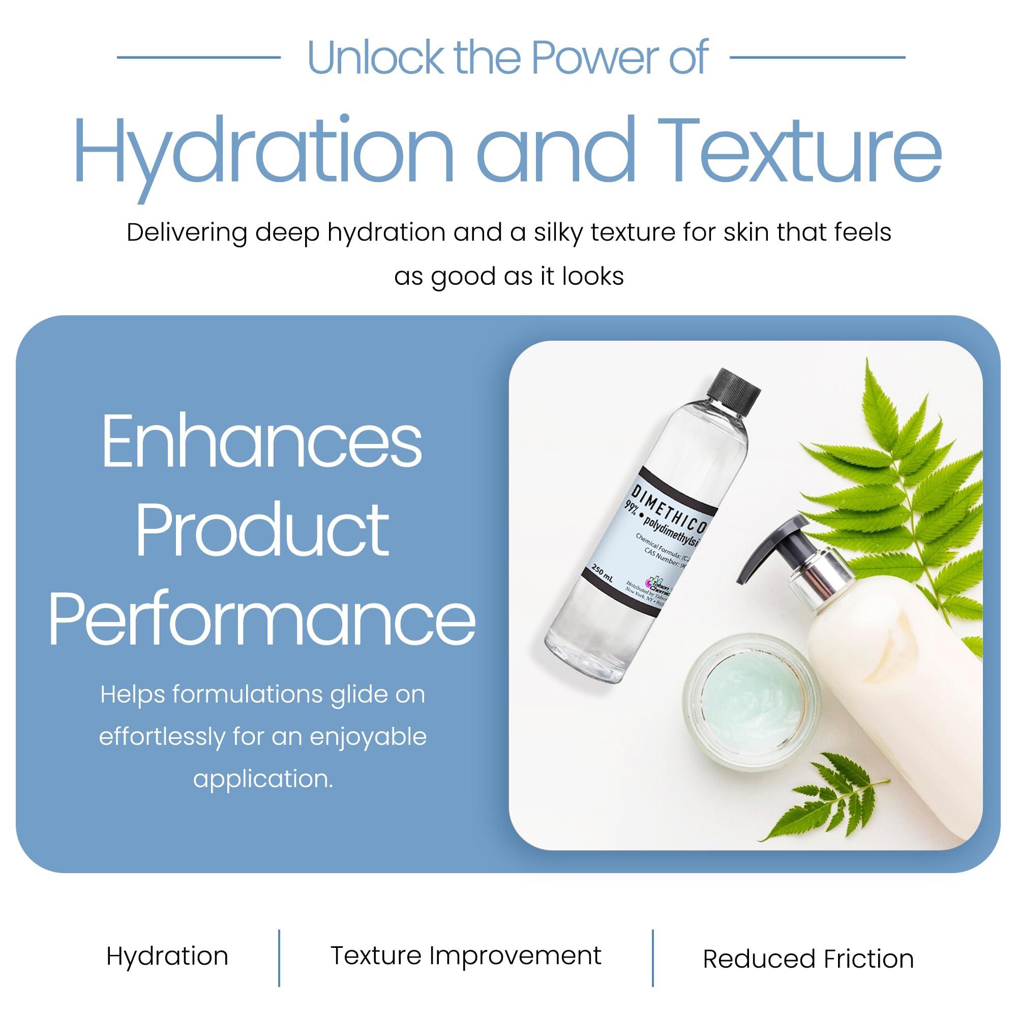 Talsen Chemicals Talsen Chemicals Dimethicone Oil Pure (250 mL / 8.45 Fl Oz) DIY Pure Dimethicone Cosmetic Grade Skin Moisturizer and Head Lice Treatment, Liquid Silicone Oil for, Gun Oil