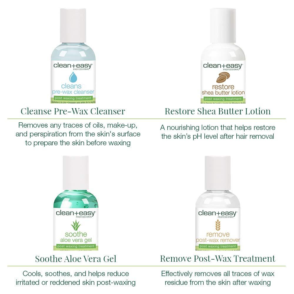 Clean + Easy Clean + Easy Original Wax Microwave Kit, 35 Ounce