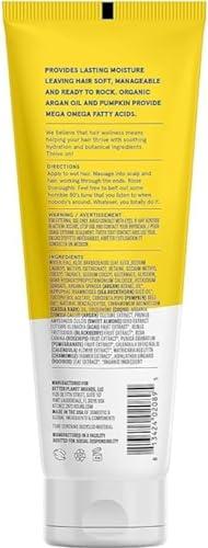 Acure Acure Ultra Hydrating Shampoo 100% Vegan, Ultra Hydrating Moisture & Omega Fatty Acids, , Yellow Argan Oil & Pumpkin, 8 Fl Oz