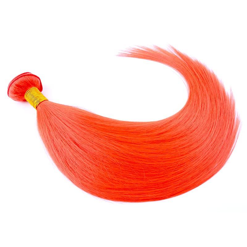 ELIHAIR ELIHAIR Red Hair Weft Bundles Straight Hair Weave 100g/bundle 24inch