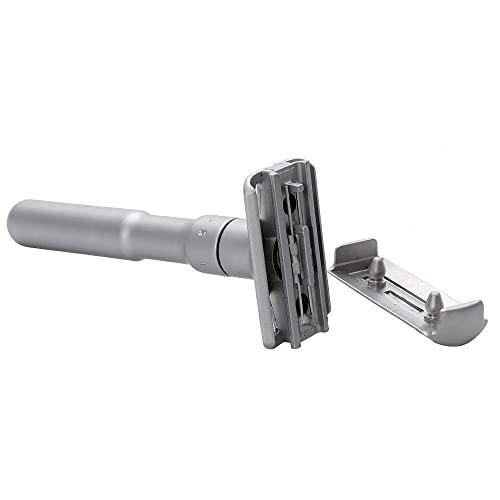 MERKUR Merkur Razor Adjustable Futur Brushed Chrome Safety Razor, MK-700002 , 1 Count (Pack of 1)