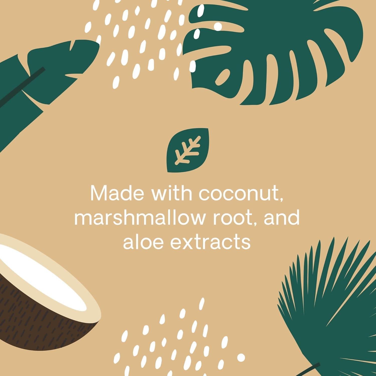 Hello Bello Hello Bello Creamy Coconut Shampoo & Body Wash - 10 oz + Conditioner - Gentle Hypoallergenic, pH-Balanced, Vegan, and Dermatologist-Tested