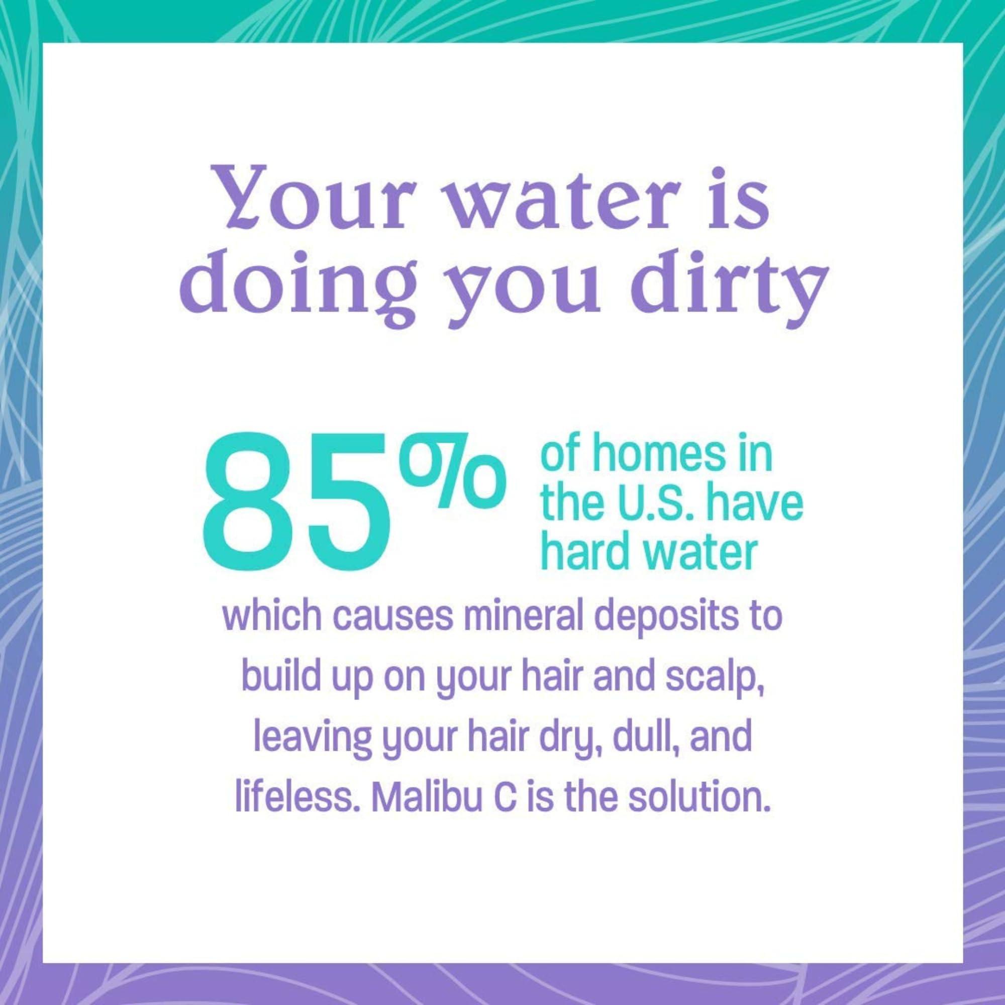 Malibu C Malibu C Miracle Repair Hair Reconstructor - Nourishing Treatment for Weak, Damaged Strands - Flax Protein & Vitamin B5 for Moisture (33.8 oz)