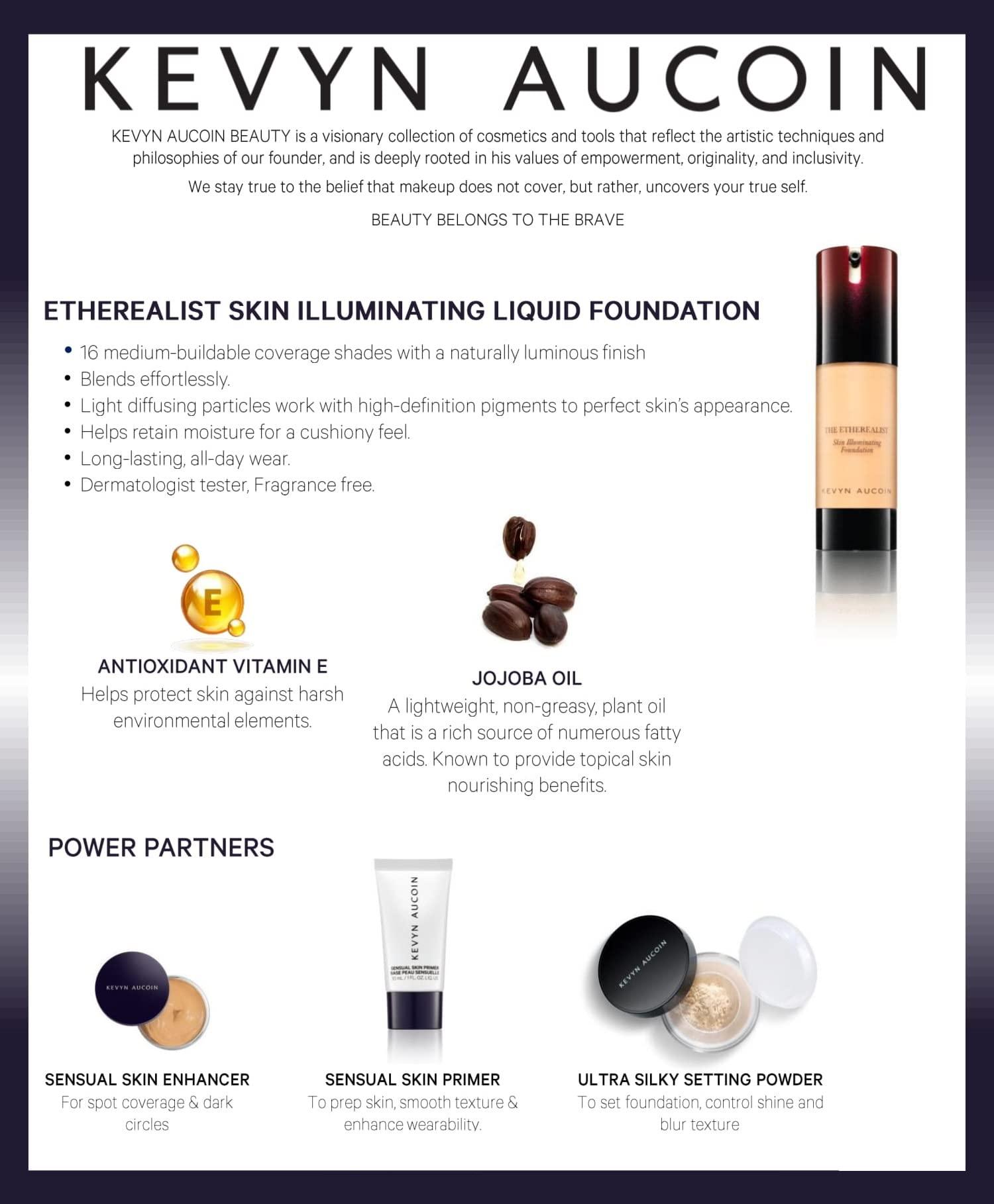 Kevyn Aucoin Kevyn Aucoin The Etherealist Skin Illuminating Foundation - Ef 07 Medium By Kevyn Aucoin for Women - 0.95 Oz Foundation, 0.95 Oz