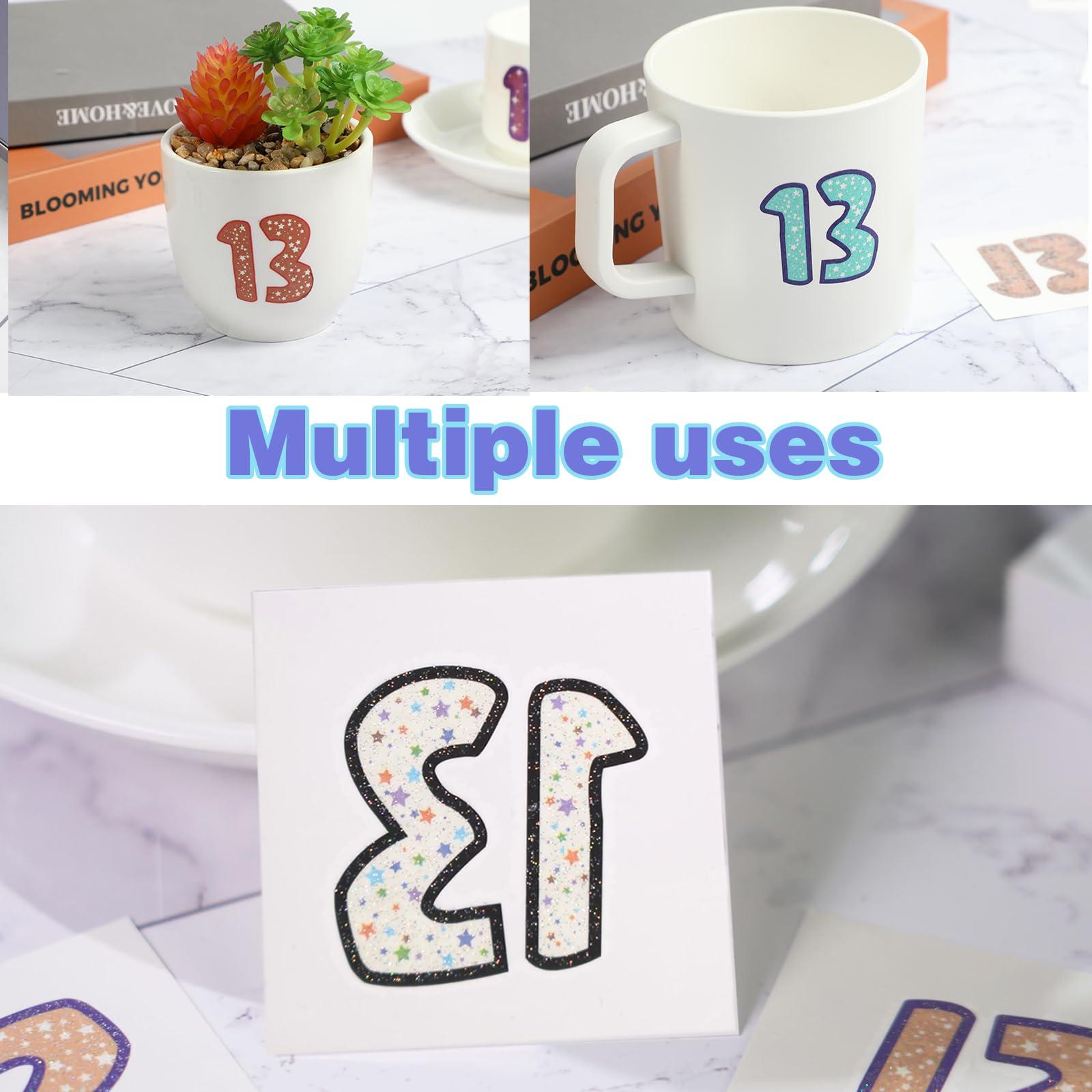 Tuoshei Tuoshei 36 Pcs Glitter Concert Merch,13 Temporary Tattoo,13 Tattoo, Hand tattoo, Star Temporary Tattoos, Concert Accessories for Singer Gifts