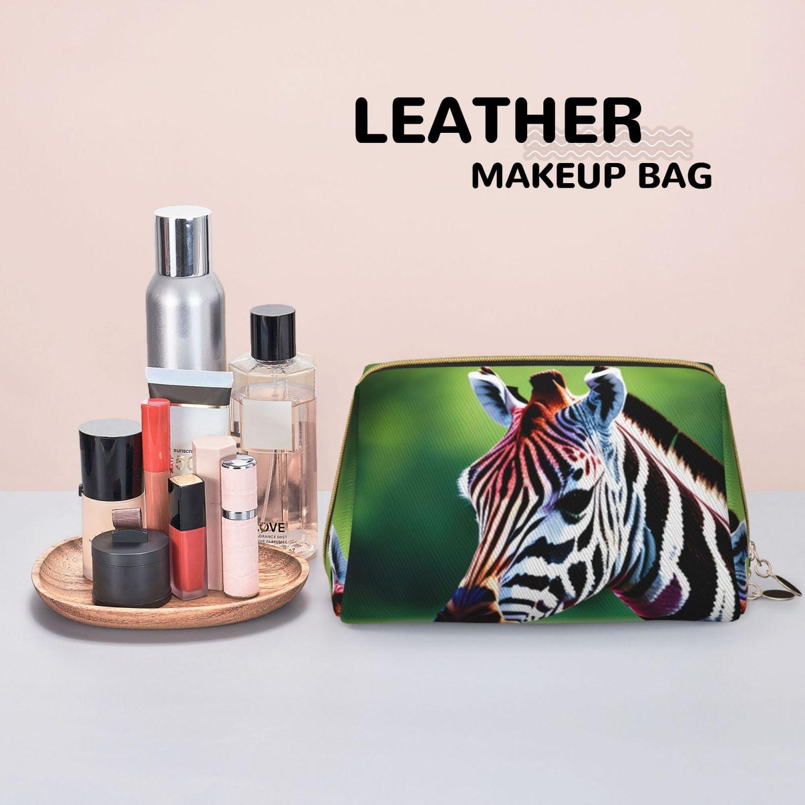 SDEGTHO SDEGTHO Zebra And Giraffe Storage Bag,Small Makeup Bag For Purse Travel Makeup Pouch Mini Cosmetic Bag