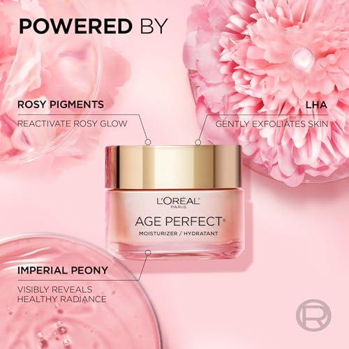 L'Oréal Paris L\'Oreal Paris Age Perfect Rosy Tone Anti-Aging Face Moisturizer, Renew & Revive Healthy Tone, 1.7 oz