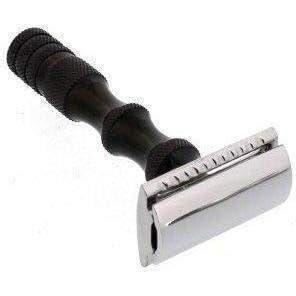 West Coast Shaving West Coast Shaving Black Titanium Collection Razor, 84BT (Open Comb)