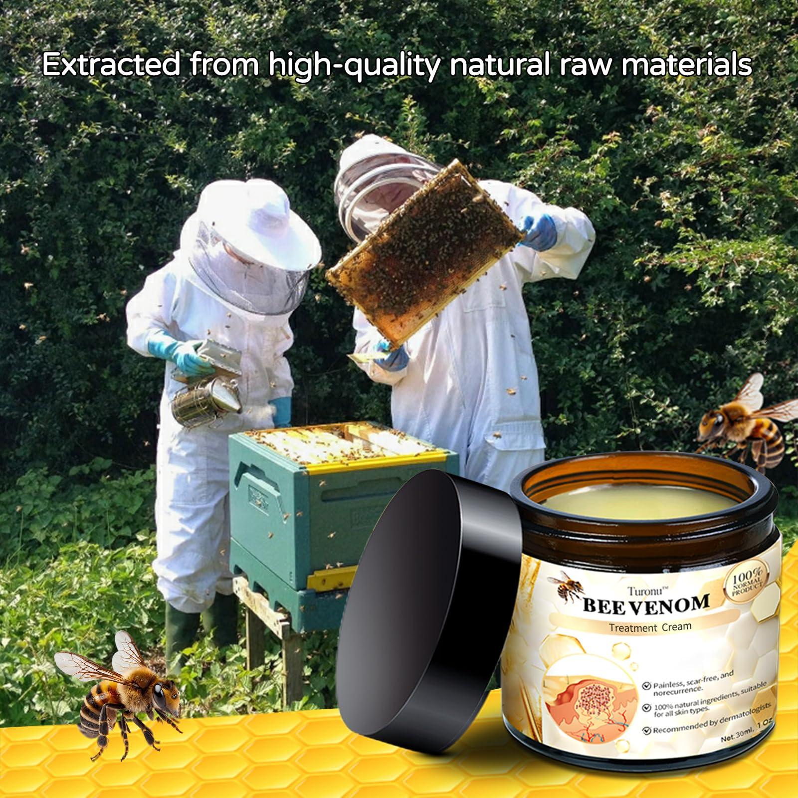 bostore Bee Venom Treatment Cream - Bee Venom Repair Cream, Professional Bee Venom Correcting Gel for All Skin Types (4Bottle)