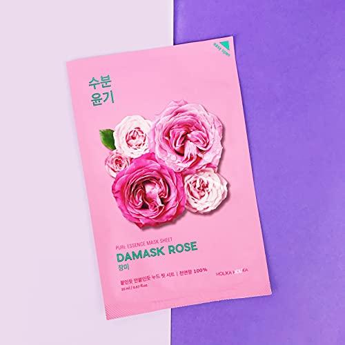 HOLIKA HOLIKA Mascarilla Anti-Edad 20 ml - Ampoule Mask Sheet - Damask Rose - Holika Holika
