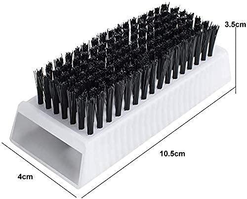 TourKing TourKing Cleaning Brush, 2 PCS Soft Nylon Bristles Hand Scrubbing Brushes with Nail Cleaner, Non Disposable Fingernails Cleaning Brush, Double-Sided