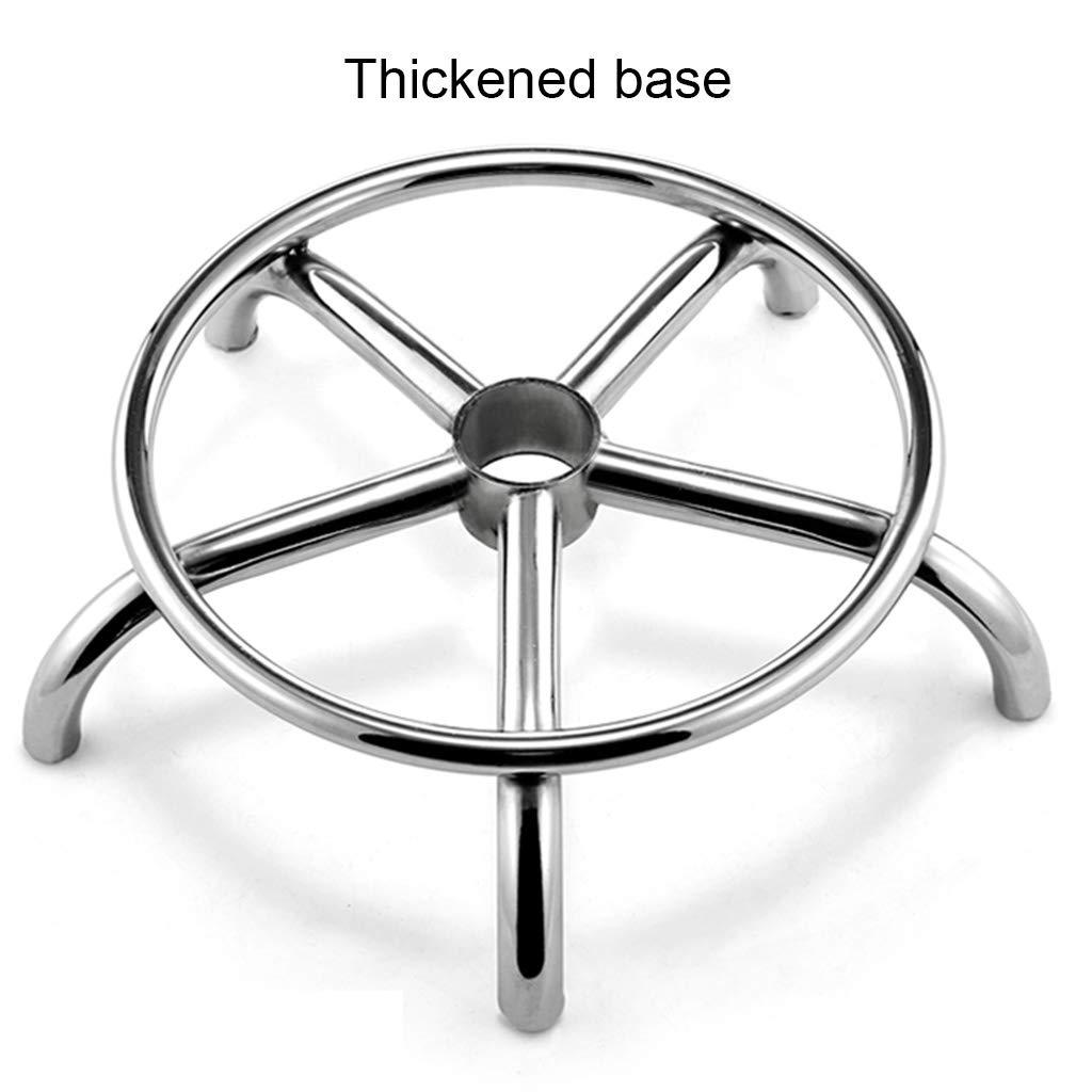 ZHOUXIAO Ottoman Rolling Stool with Wheels, Swivel Height Adjustment Stool,PU Leather Thick Seat Chair Stool Spa Drafting Salon Tattoo Work Office Massage Stools (red)