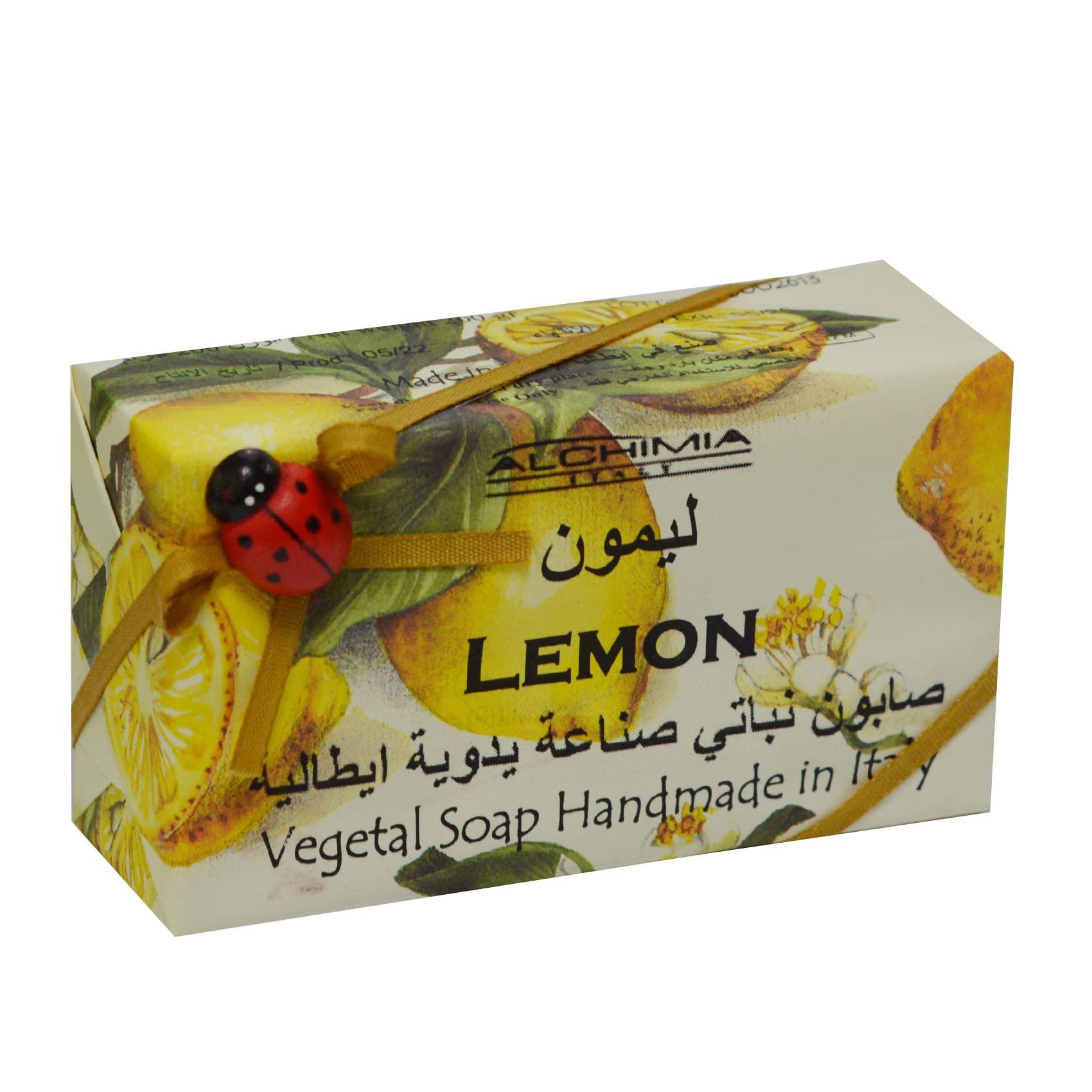 Alchimia Alchimia Vegetable Handmade soap Bar from Italy (Lemon)