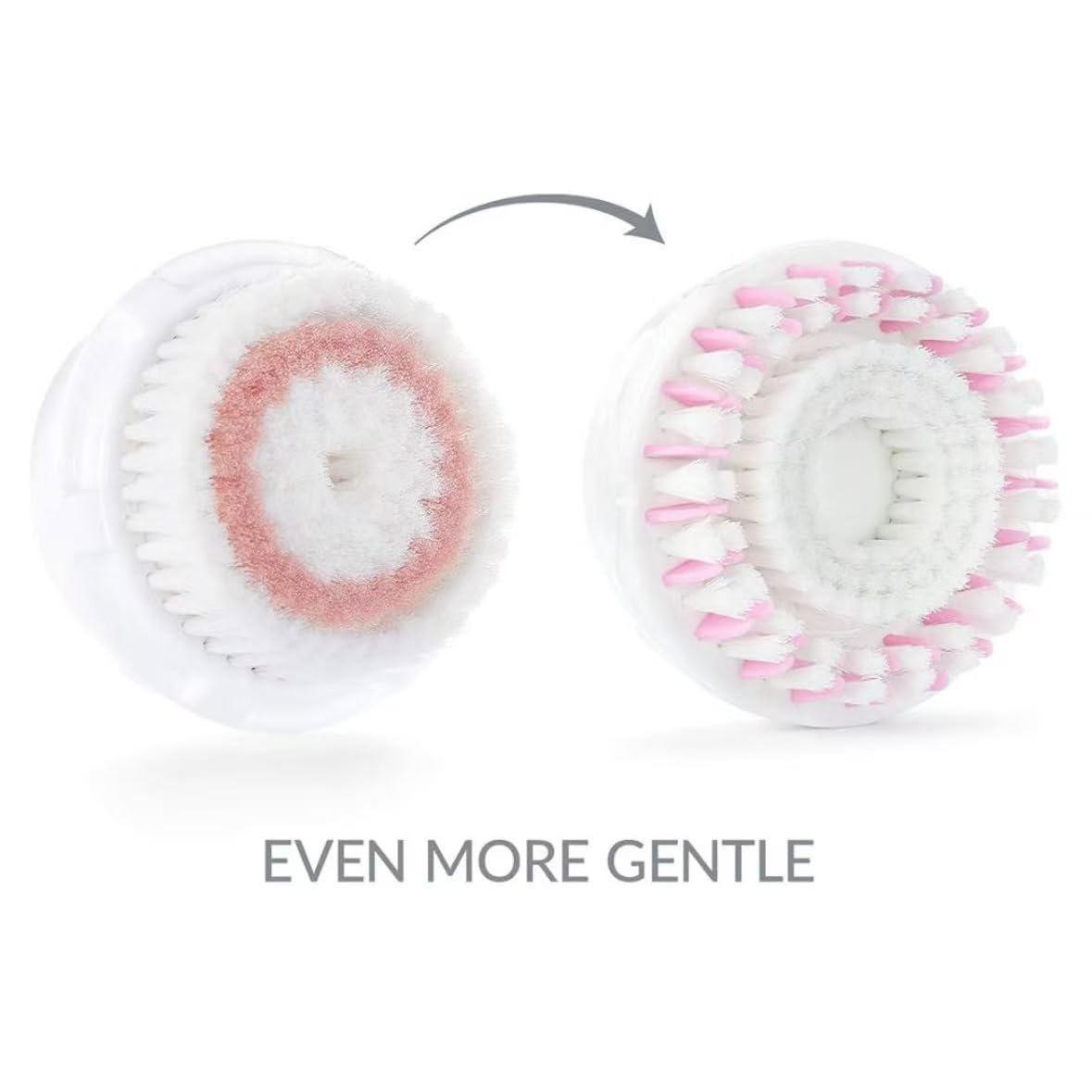 Clarisonic Clarisonic New whitening Facial Cleansing Brush Head Replacement | Compatible with Mia 1, Mia 2, Mia Fit, Alpha Fit,| Same as The Pictures (2Count)