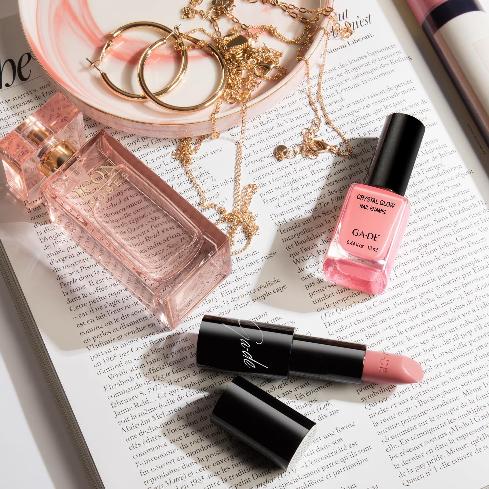 GA-DE GA-DE Selfie Full Color Lipstick, 850 - Long Lasting High Pigment Lipstick with Argan Oil - Creamy Radiant Shine and Hydrating Benefits - 0.14 oz