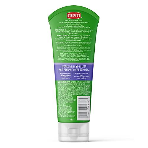 O'Keeffe's O'Keeffe's Working Hands Night Treatment Hand Cream, 7 oz Tube, (Pack of 2)