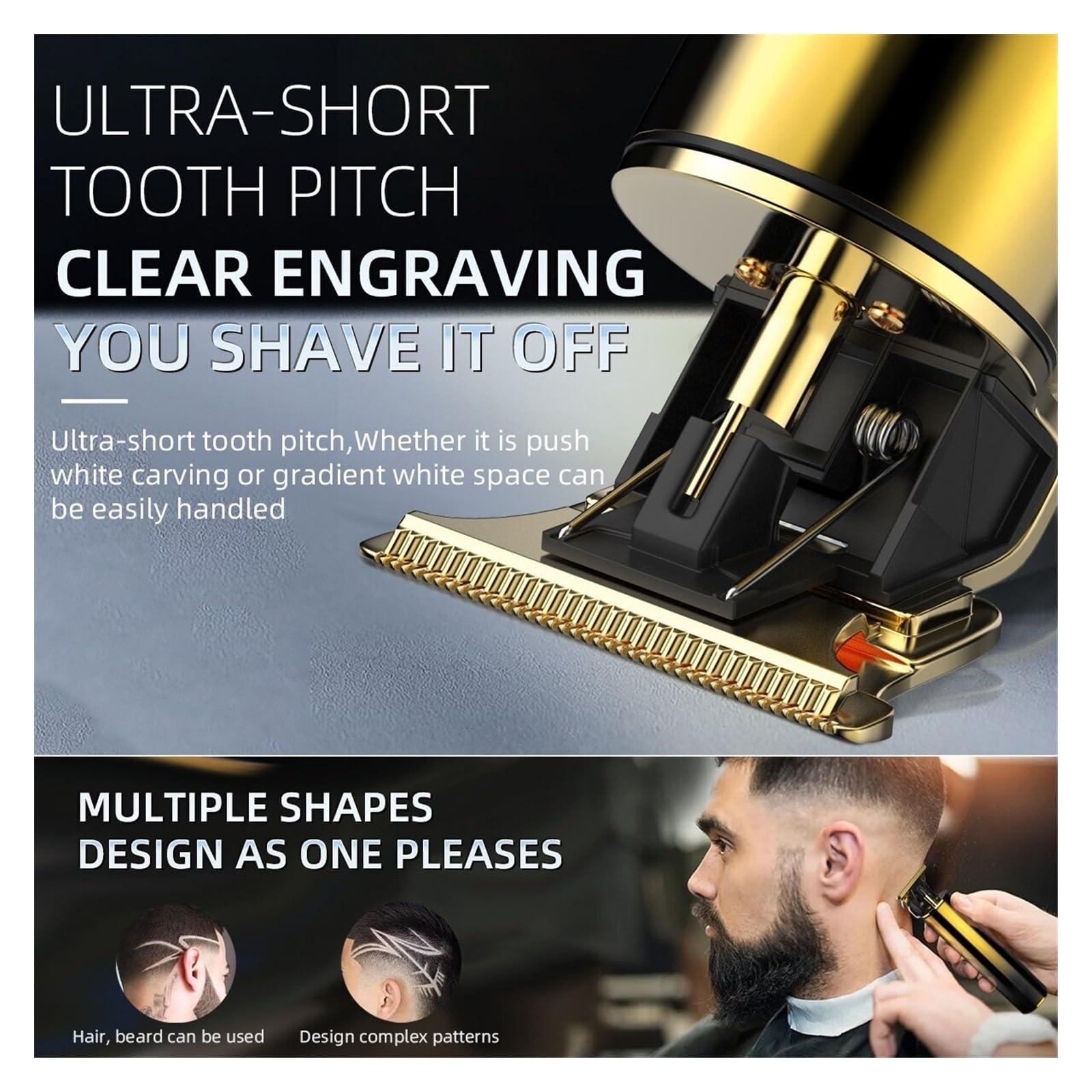 EWKYLSEM Razors Trimmer 2-in-1 Hair Trimmer & Men\'s Foil Shaver Electric Razor Barber Haircut Kit Mens Beard Trimmer