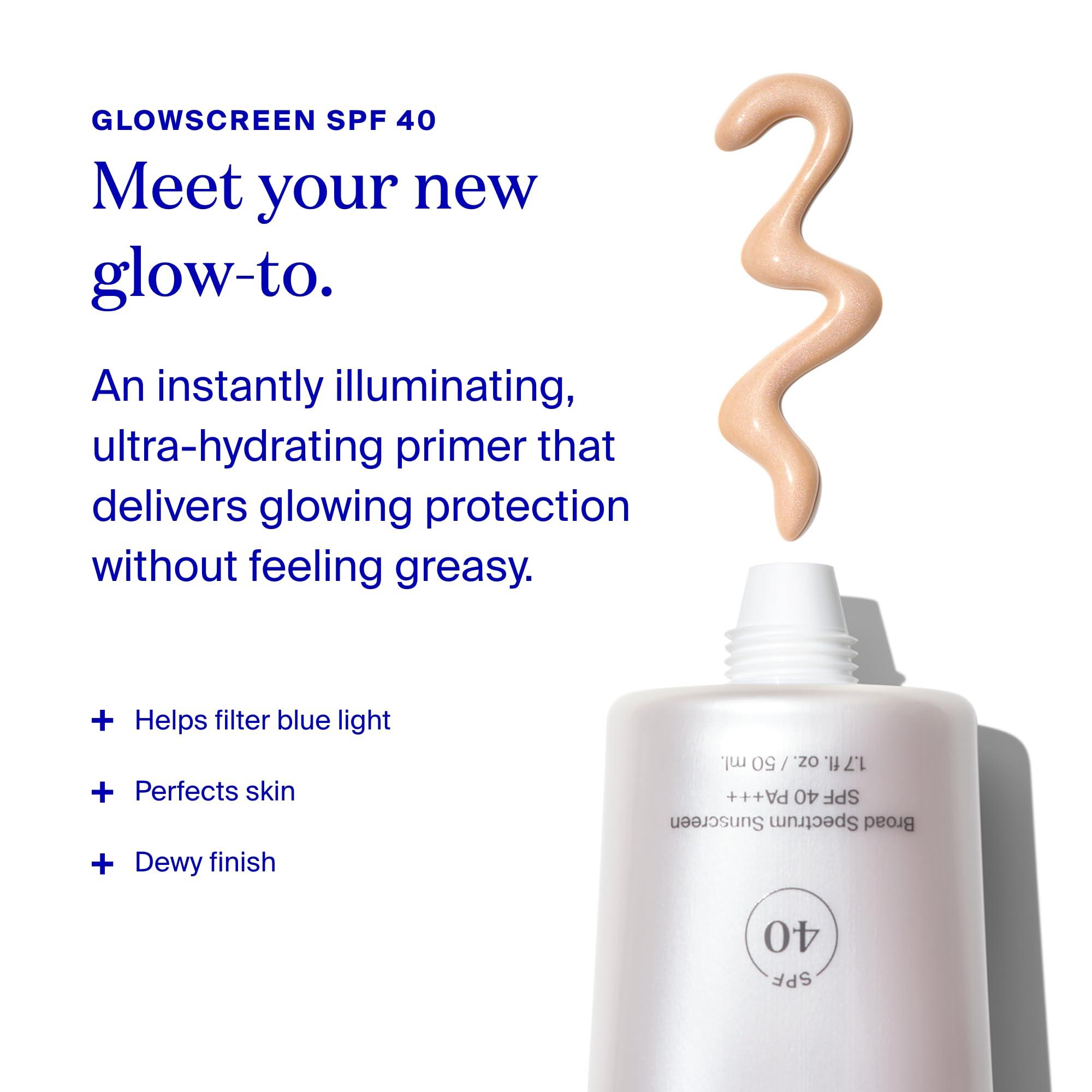 Supergoop! Supergoop! Glow Kit - Includes Glowscreen SPF 40 (0.5 oz), Full-Size Glow Stick SPF 50 (0.7 oz), and Glow Oil SPF 50 (1.0 fl oz)