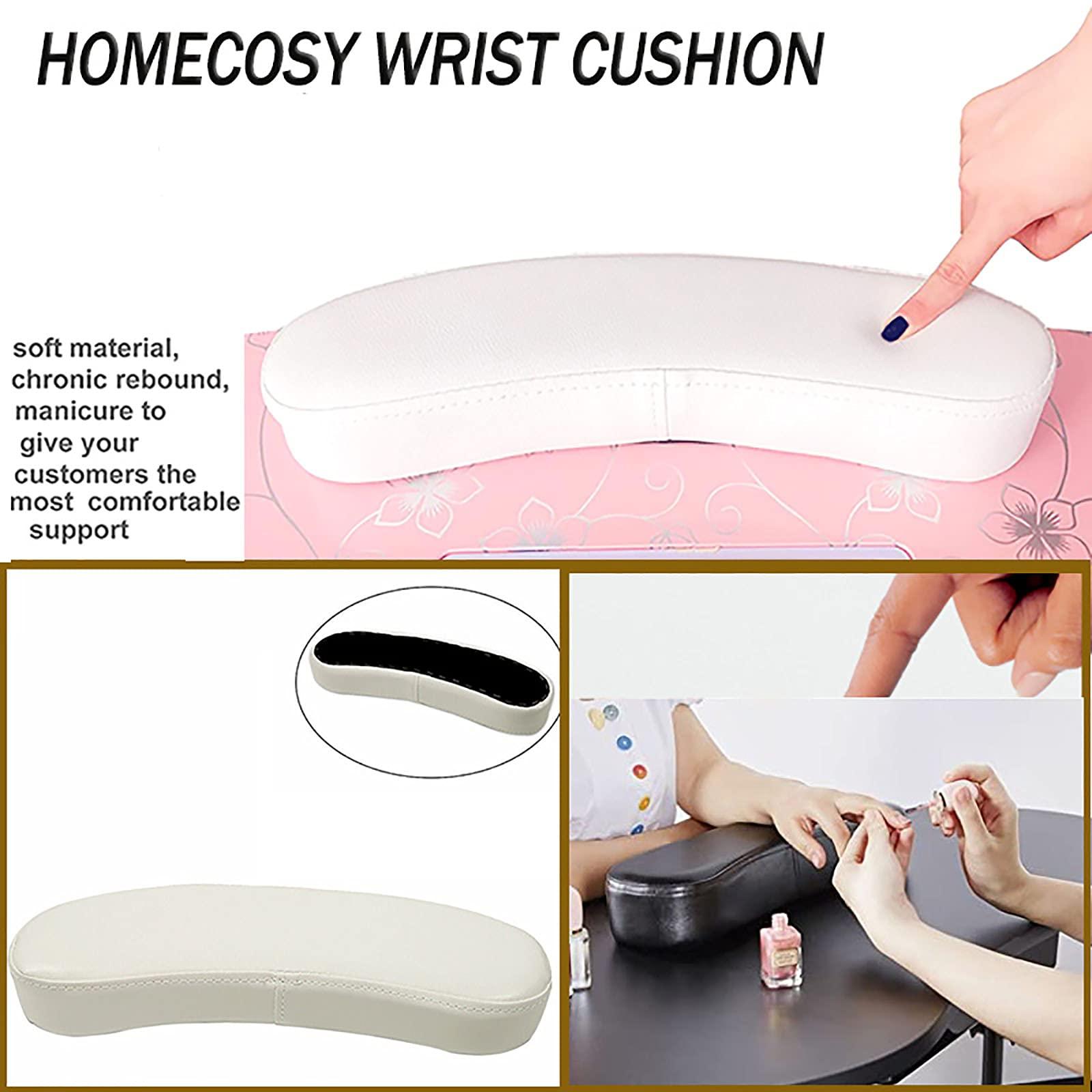 PENNY73 PENNY73 Portable Manicure Table Foldable Nail Tech Table with Drawer Wrist Rest, 4 Lockable Casters, Carrying Bag, Nail Salon Table Nail Desk Station,Black