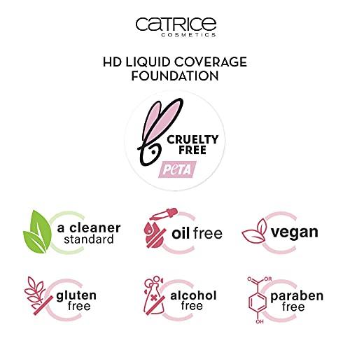 Catrice Catrice | HD Liquid Coverage Foundation | High & Natural Coverage | Vegan & Cruelty Free (008 | Fair Beige)