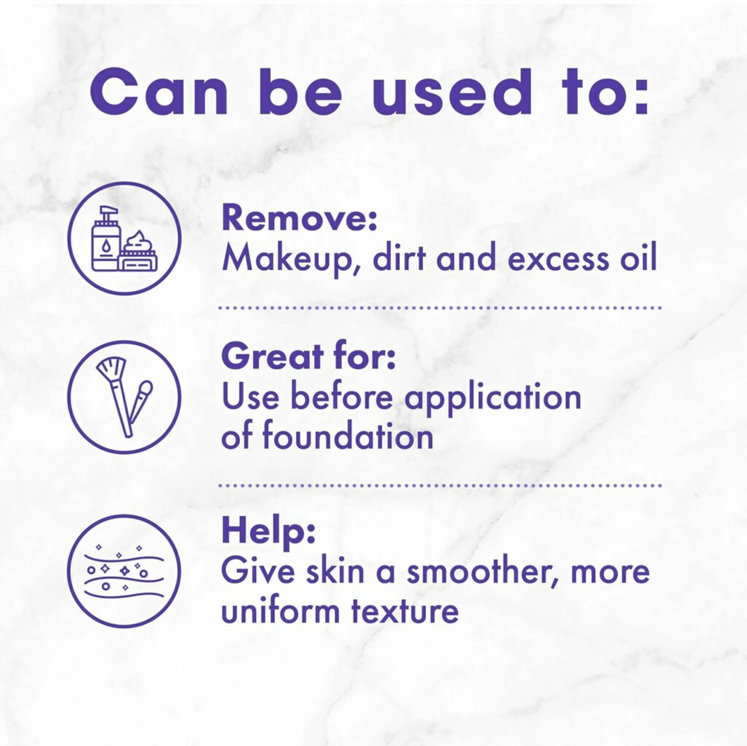 Buf-Puf Buf-Puf Reusable All-Purpose Facial Sponge, Gentle (Pack of 6)