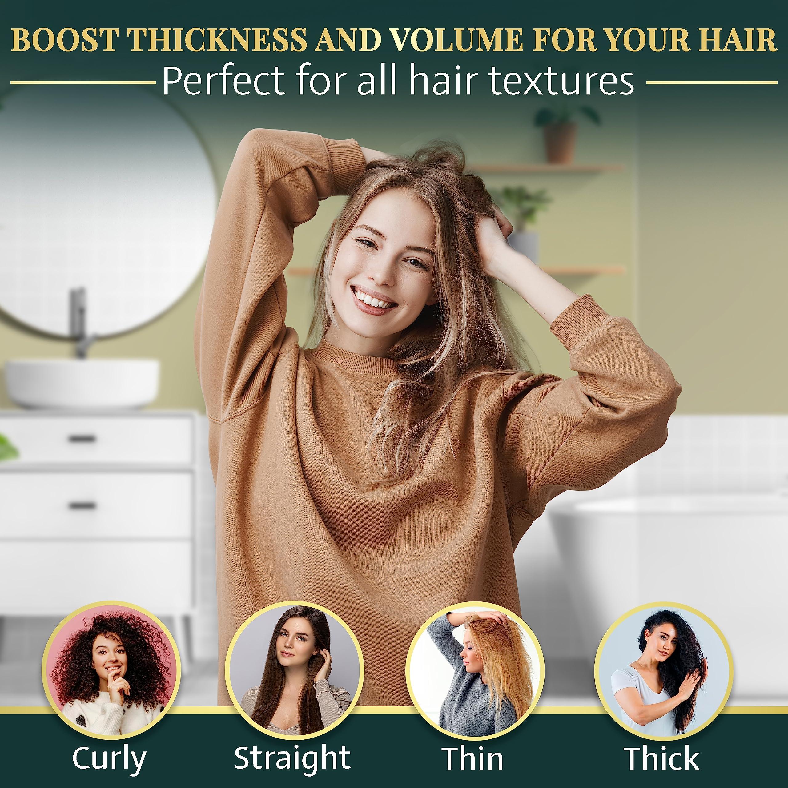 Aroma Dead Sea Aroma Dead Sea Black Mud Shampoo - Fights Dandruff, Thinning Hair, Weak Roots & Itchy Scalp. Prevents Hair Loss & Encourages Growth. Ideal for Damaged Hair (12.85 fl.oz)