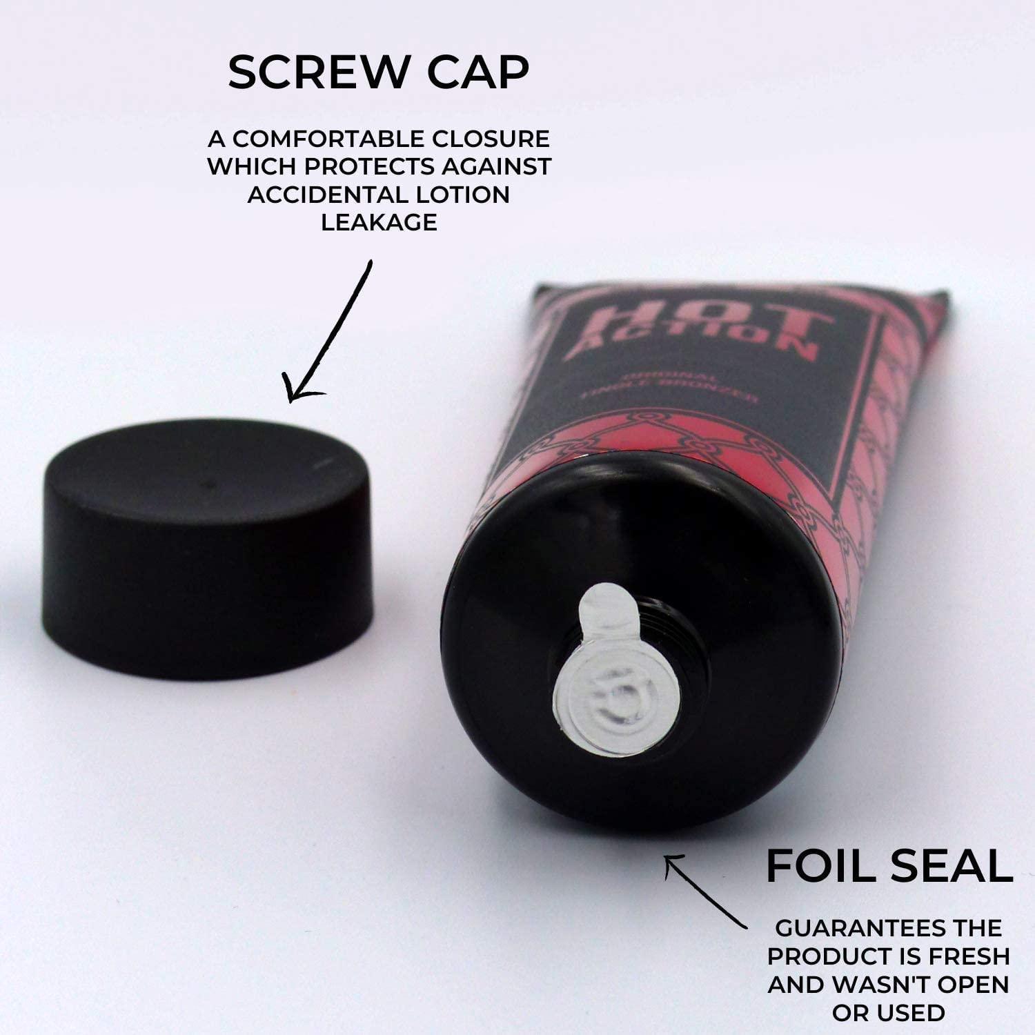 Onyx Onyx Hot Action Tingle Tanning Lotion for Tanning Beds  Tingle Intensifier for Advanced Tanners, Hot Tanning Lotion with Bronzer and Accelerator, Ultra Moisturizing