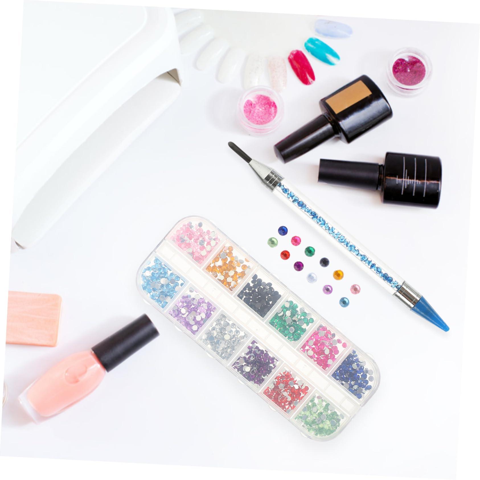 FOMIYES FOMIYES 2 Sets Rhinestone Applicator Fixate Beads Adjust Placement Decorate Home Cell Phone Case Glasses Card Art