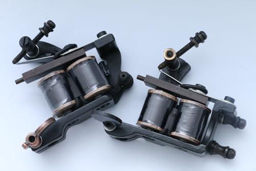 TTOOGO Coils Tattoo Machine for Inner Tattoo Liner Shader Beginner Practice Tattoo Machine Five Hole Coil Machine Tattoo Machine,Shader