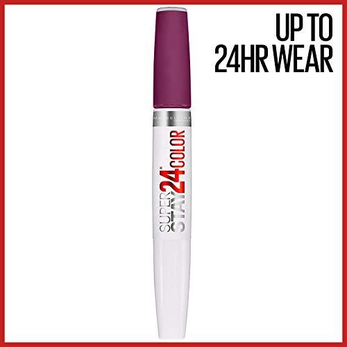 Maybelline New York Maybelline SuperStay 24 2-Step Liquid Lipstick Makeup, Boundless Berry, 1 kit