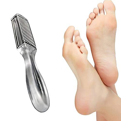 AnHua AnHua 1 Pcs Stainless Steel Foot Rasps File Foot Care Hard Skin Care Remover Exfoliating Pedicure Reusable Pedicure Tools Foot Rasp