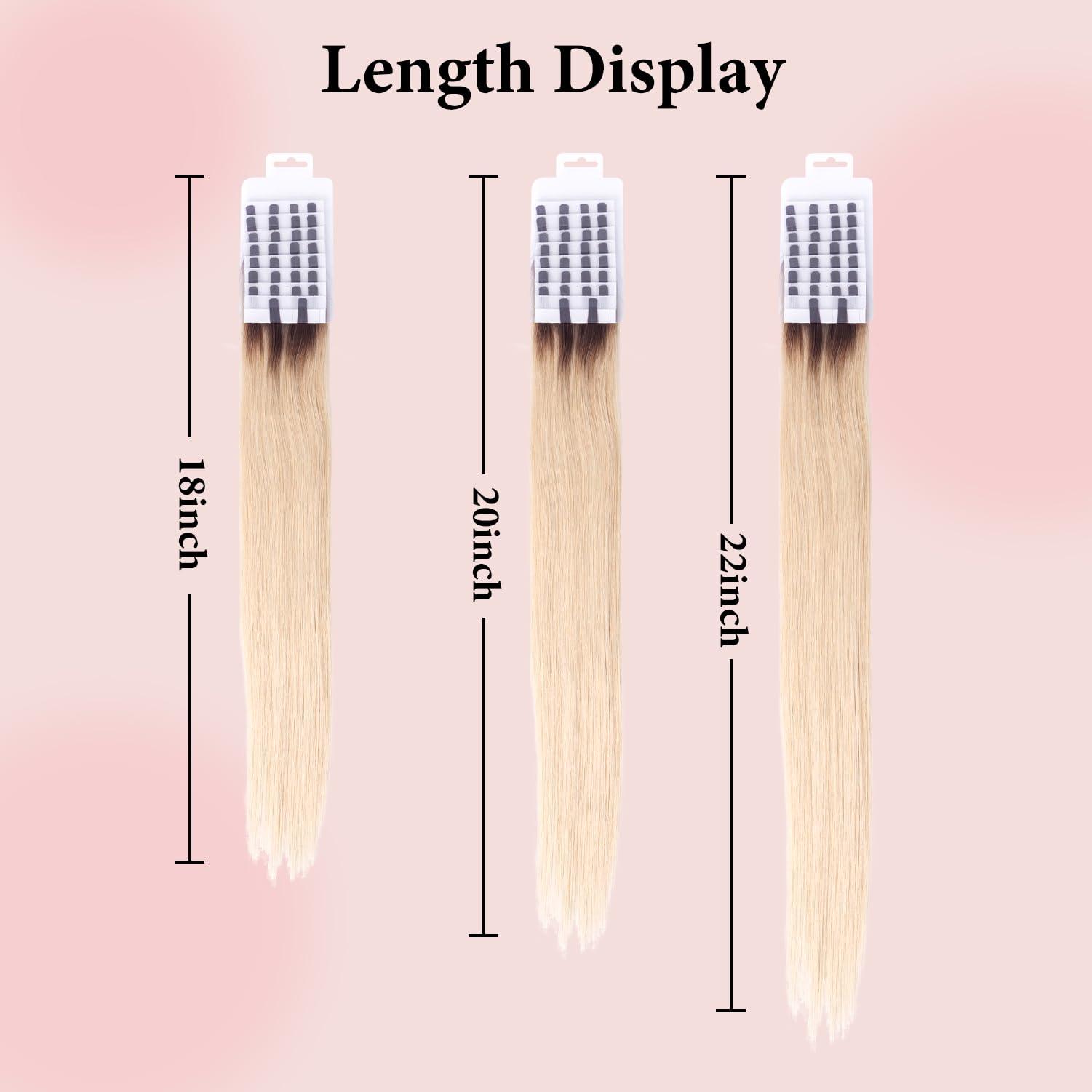 Prosa V light hair extension, human hair V light specific wig extensionsreal human hair for v light hair extensions machine sit, 30g/pack, 18 20 22. (#T4/60, 20)