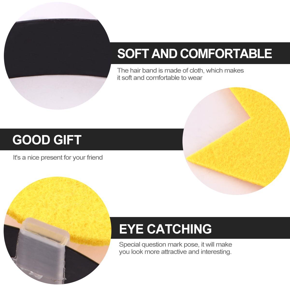 Homoyoyo Homoyoyo 14pcs Arrow Headband Halloween Funny Headband Arrow Cosplay Hair Hoop Hair Band Hair Halloween Headpiece for Halloween Party Carnival Party Photo Props (Yellow)