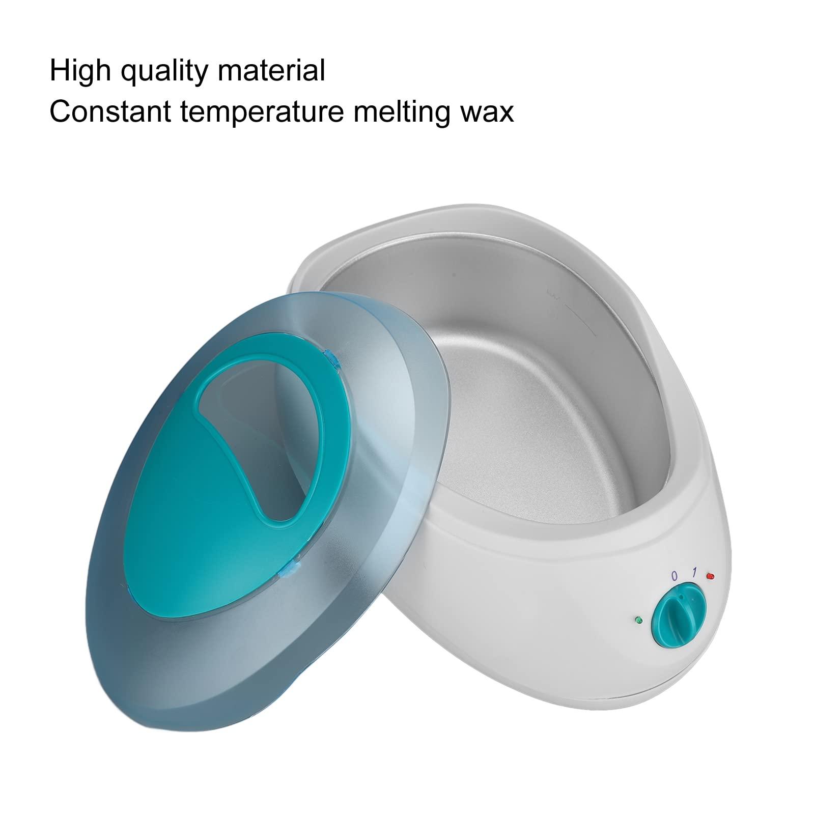 HURRISE Paraffin Wax Bath Machine, 2.3L Moisturizing Soothing Hand Feet Wax Spa Machine Kit Keep Warm Paraffin Hand Wax Machine for Arthritis(US)