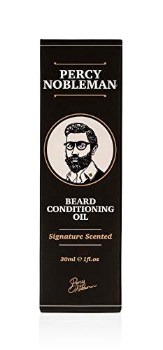 Percy Nobleman Percy Nobleman Beard Oil 99% Naturally Derived Signature Scented Blend. Beard Conditioning Oil With a Special Mixture of Quality Ingredients that Softens and Conditions your Facial Hair - 1 Fl Oz