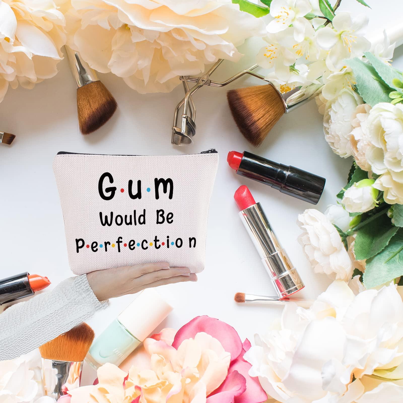 VAMSII VAMSII Modern TV Series Gift Gum Would Be Perfection Friend Merch Friend Gift Themed TV Show Makeup BagGum Would Be Perfection