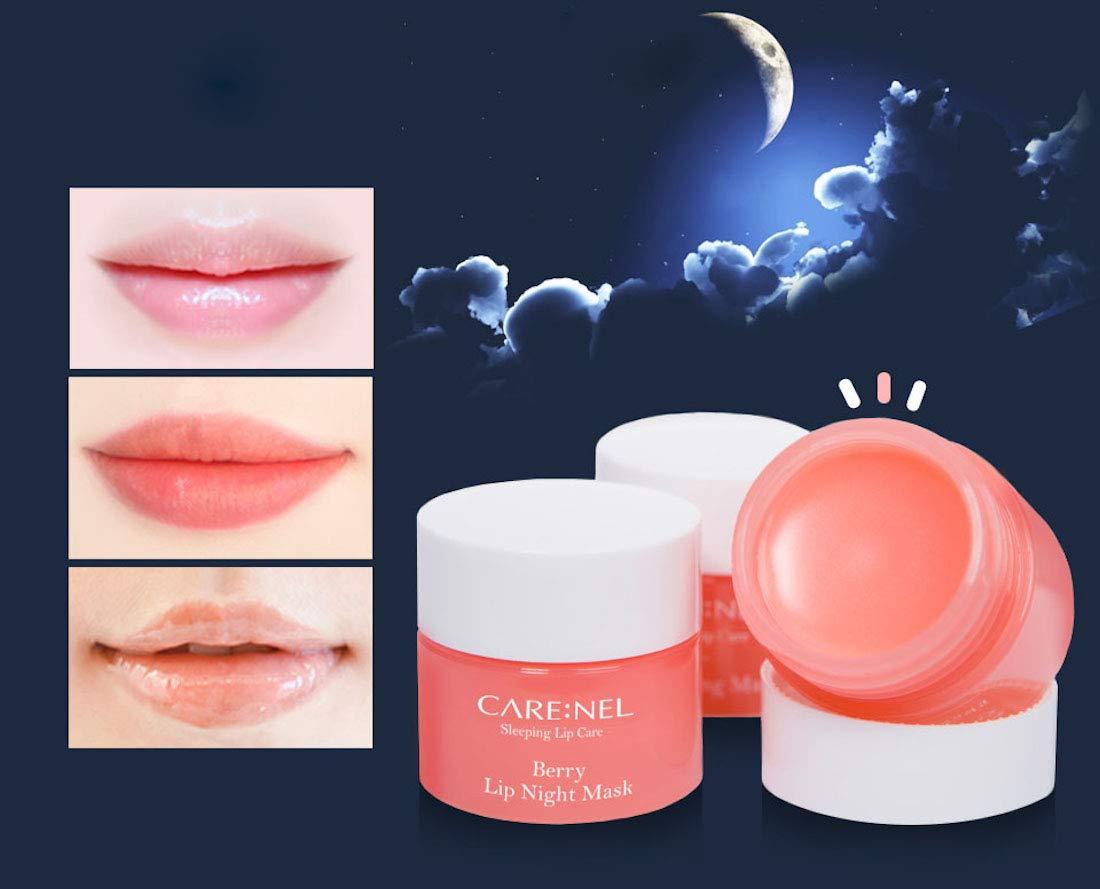 CARE:NEL CARE:NEL Lip Sleeping Mask 5g (Berry2+Lime1) (3Set) - Lip gloss Cream - Overnight Treatments Lip Balm