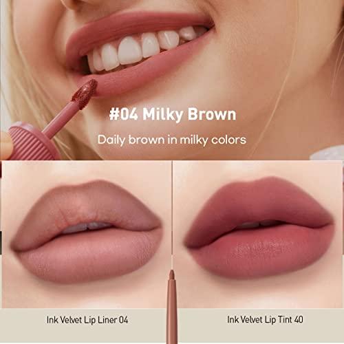 Peripera Peripera INK VELVET LIP LINER (004 MILKY BROWN)