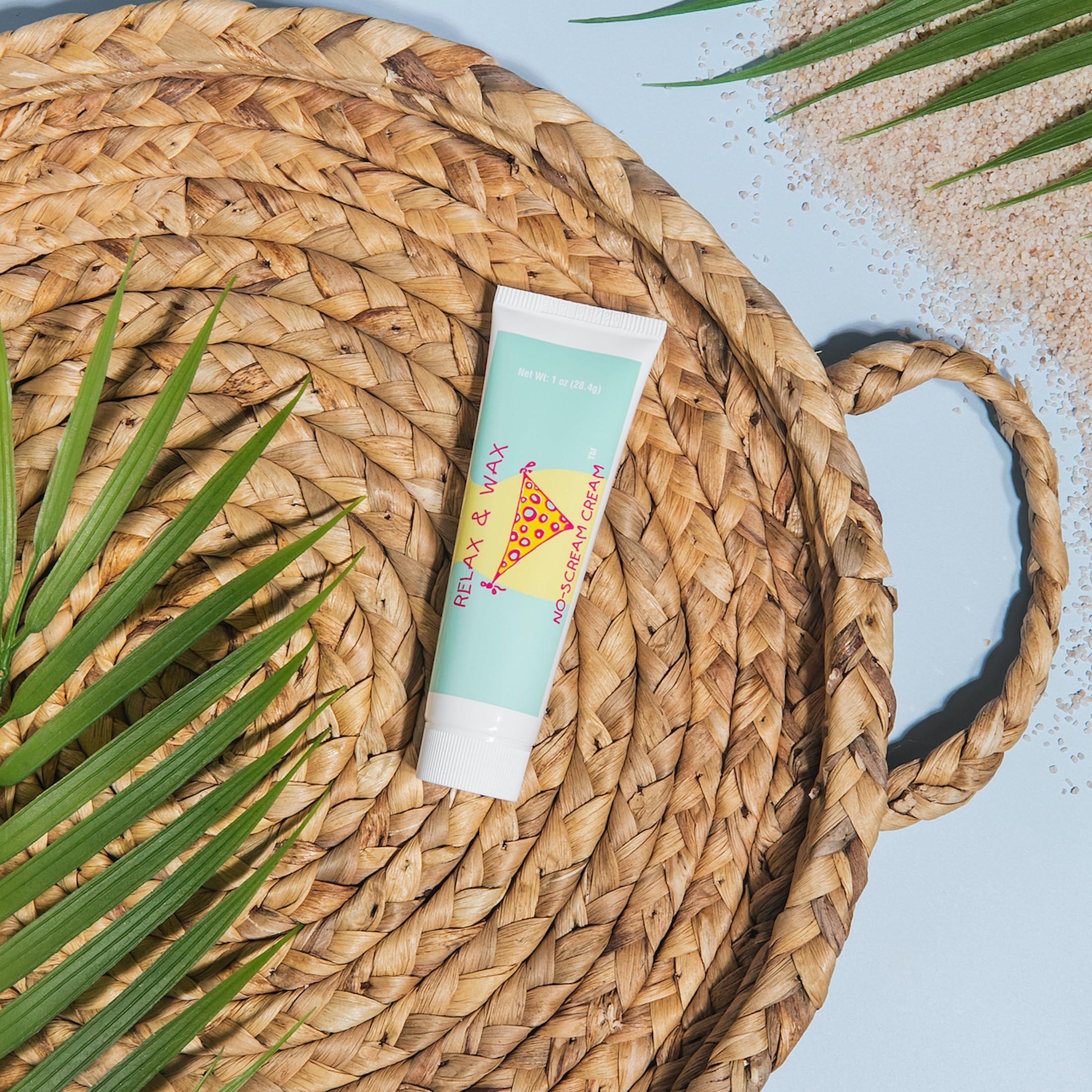 Relax and Wax Relax and Wax - No Scream Cream No Mess No Grease - 1 Ounce