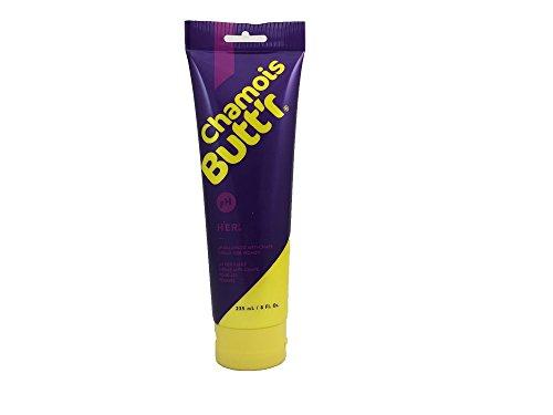 Chamois Butt\'r Chamois Butt\'r Original Anti-Chafe Cream, 32 oz Bottle with Pump & Her\' Anti-Chafe Cream, 8 Ounce Tube