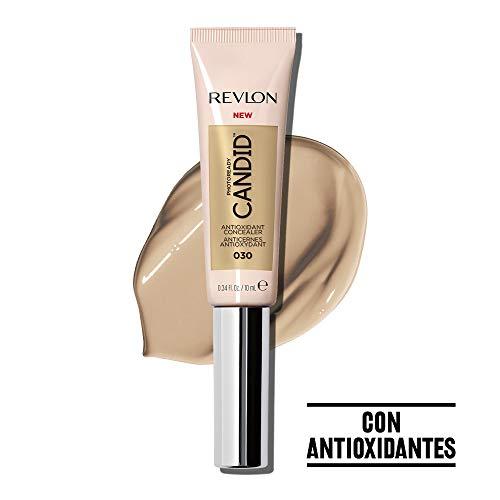 REVLON Concealer Stick by Revlon, PhotoReady Candid Face Makeup with Anti-Pollution & Antioxidant Ingredients, Longwear Medium-Full Coverage Infused with Caffine, Natural Finish,Oil Free, 030 Light Medium, 0.34 Fl Oz