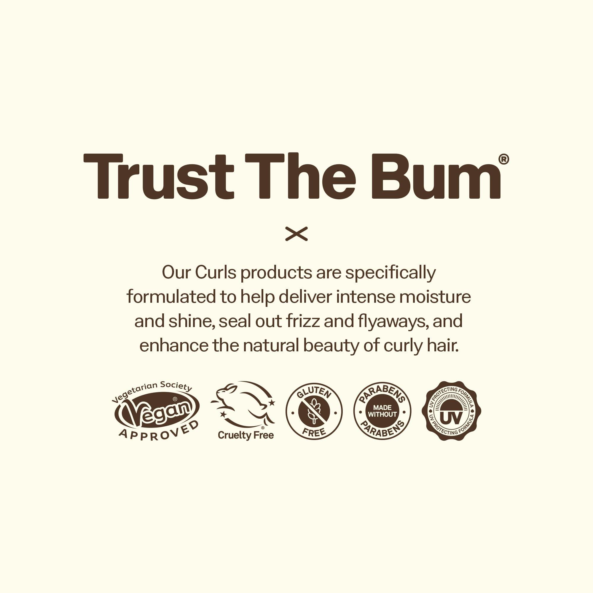 Sun Bum Sun Bum Curls Styling Cream | Vegan and Cruelty Free Moisturizing Hair Treatment for Wavy and Curly Hair | 5 oz