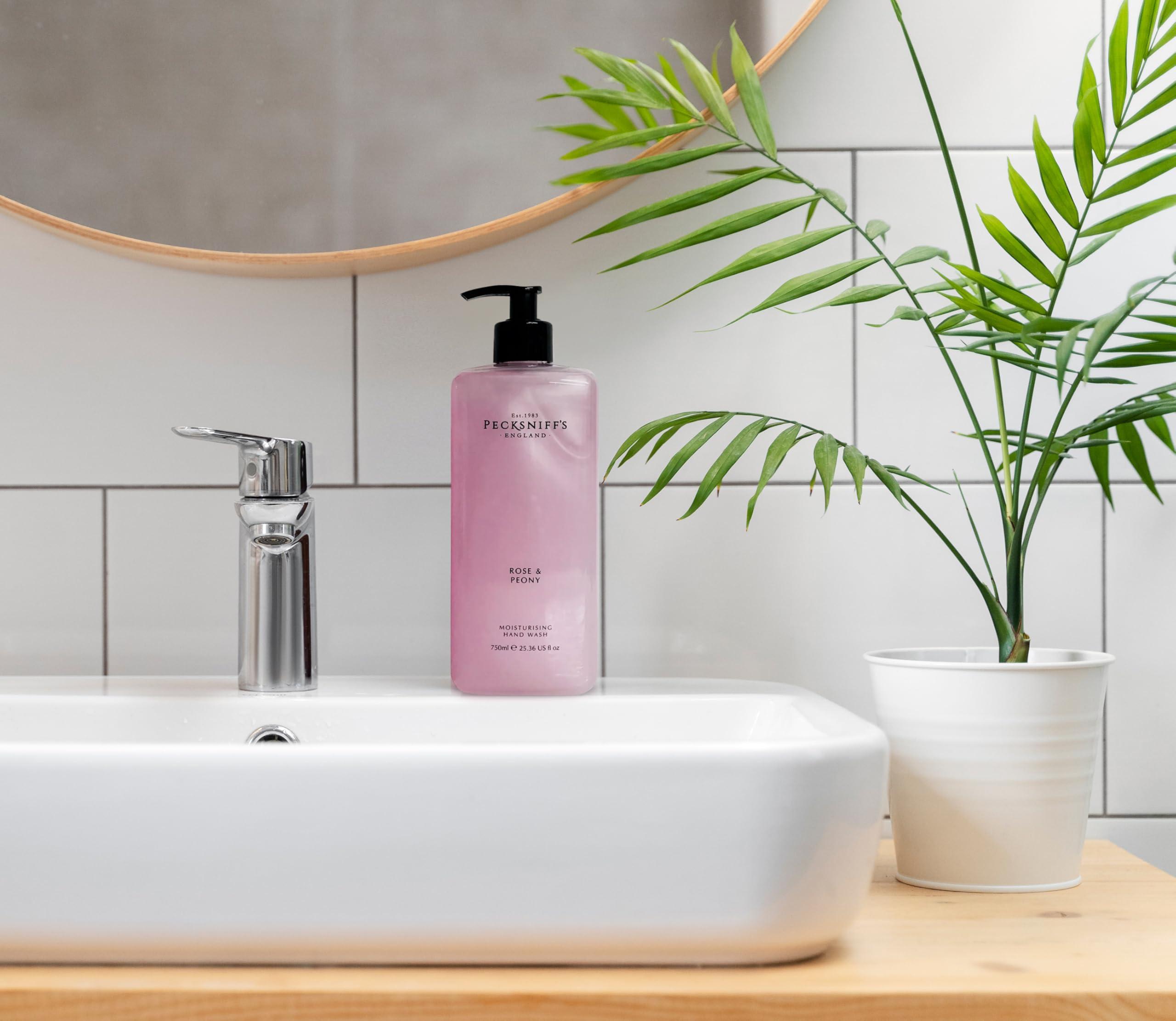 Pecksniff\'s Pecksniff\'s Classic 750ml Hand Wash Rose & Peony